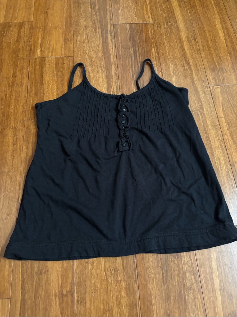 Aeropostale Y2K Black Camisole Top Size XL